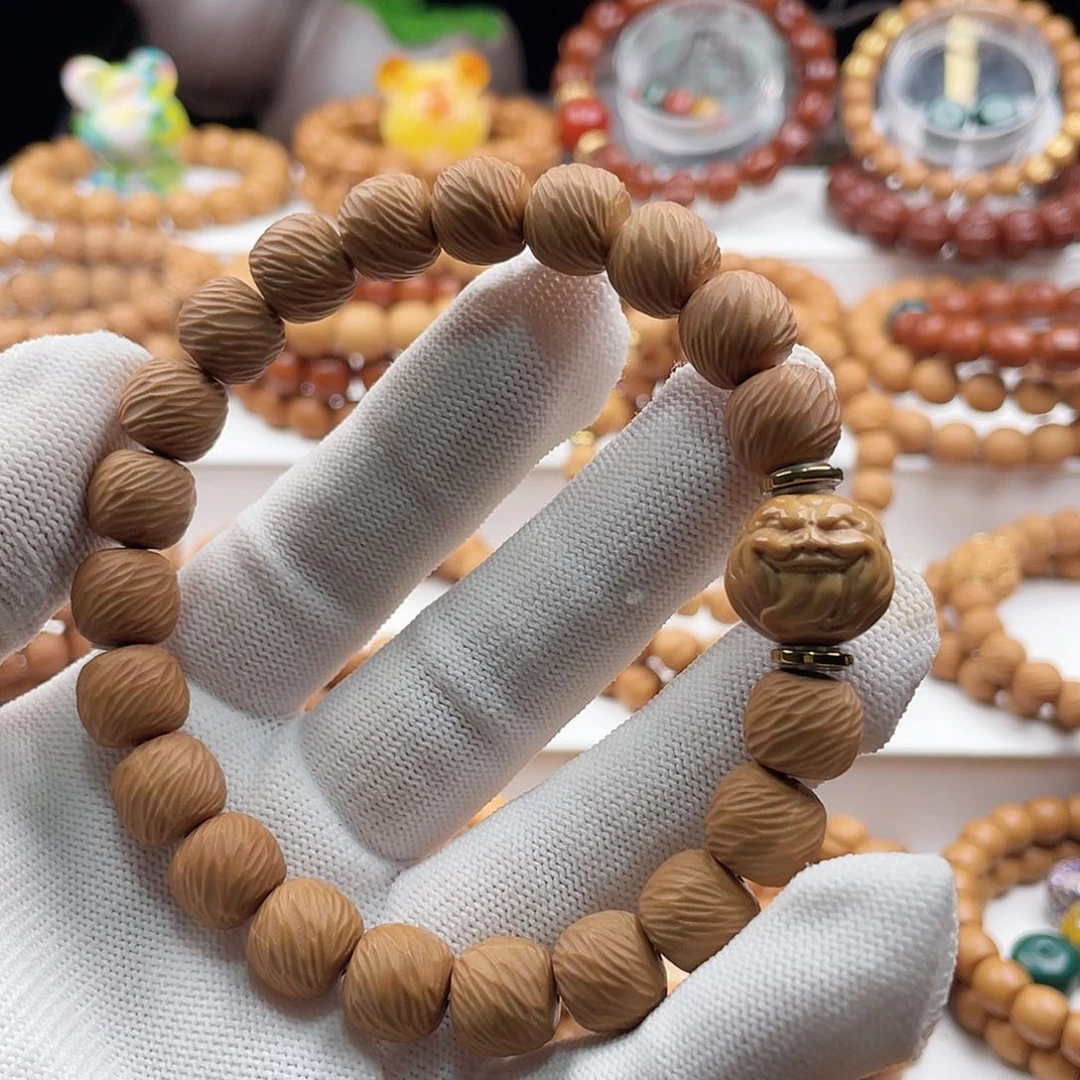 猴头核桃手串@*男手串