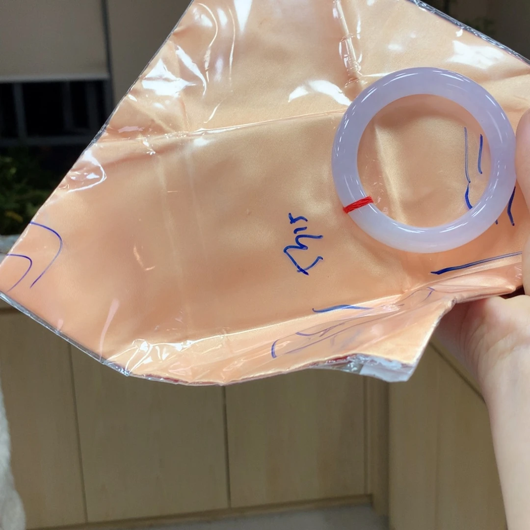 翡翠手镯未镶嵌安***布不退不换