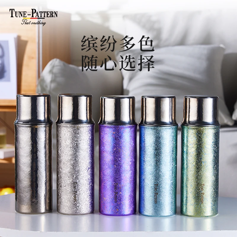 TUNE-PATTERN高端茶杯焖茶杯磁吸水杯子纯钛杯大容量商务保温杯