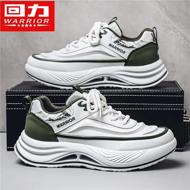 回力男鞋2025新款春季运动休闲鞋增高耐磨防滑潮流软底百搭跑步鞋
