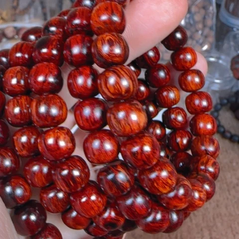 木降真香1.0老型海南红降虫蛀果冻满油