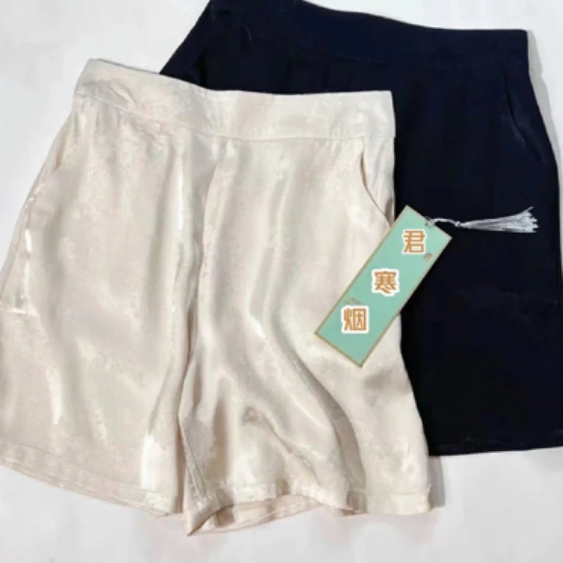 5017【花漫】国风新款短裤