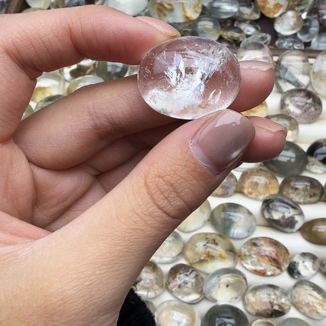 路***9水晶珠宝半成品未镶嵌