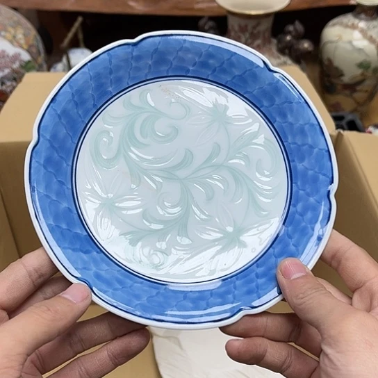 瓷片摆件工艺品瓷器摆件777