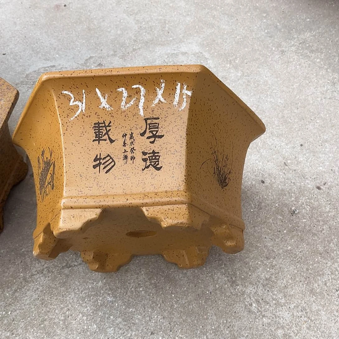 紫砂花盆盆景艺术