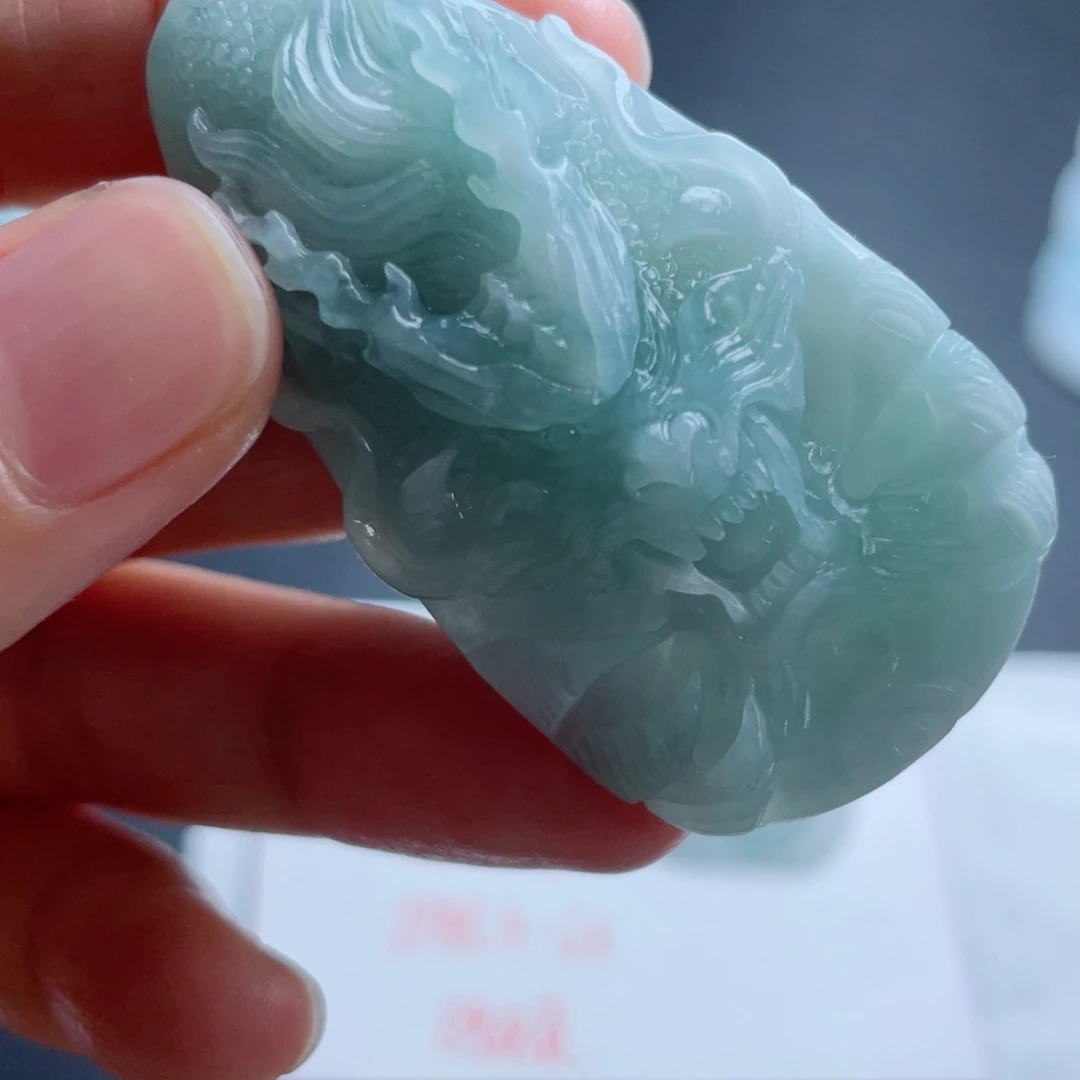 定制翡翠未镶嵌翡翠吊坠