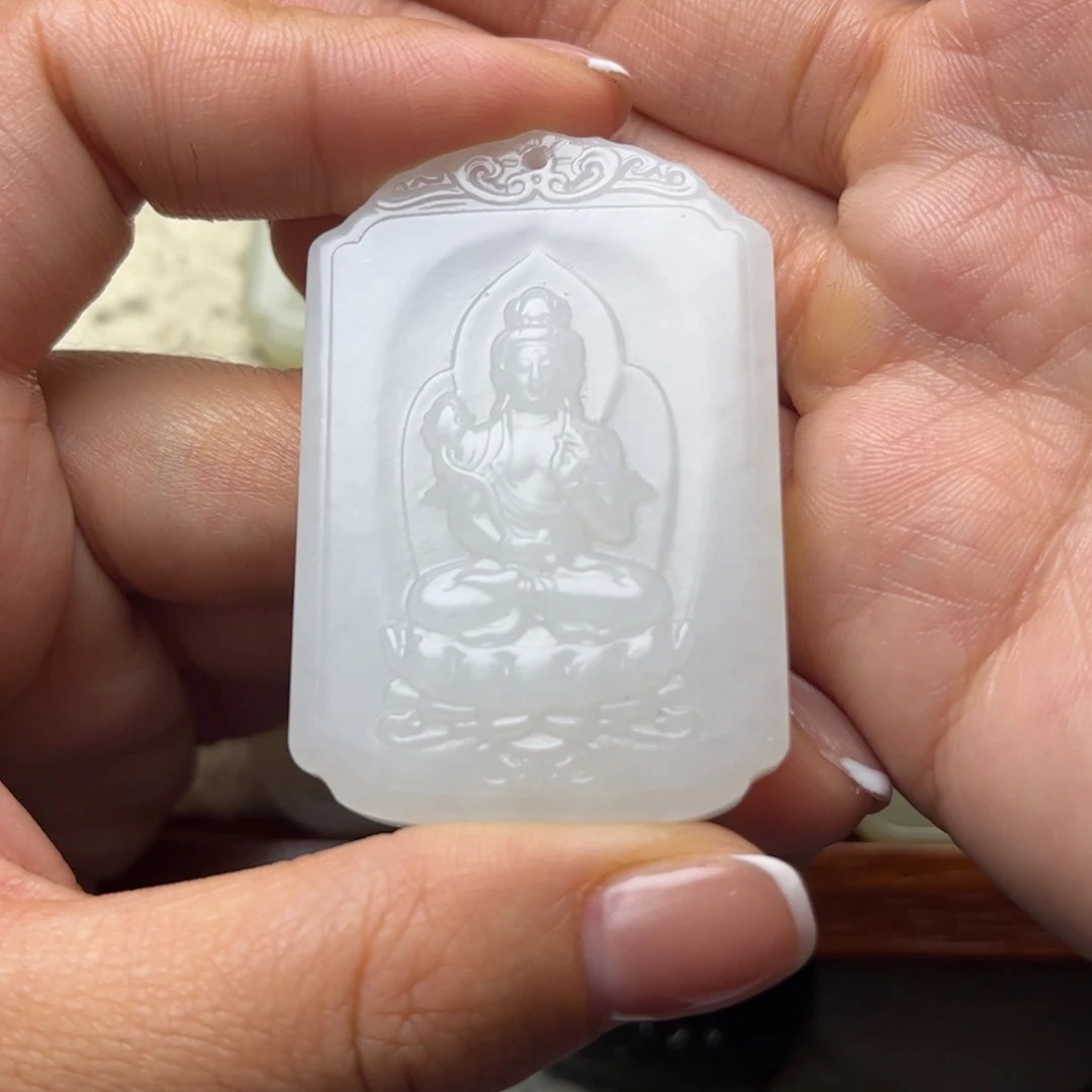 淡***静定制和田玉精品抛光