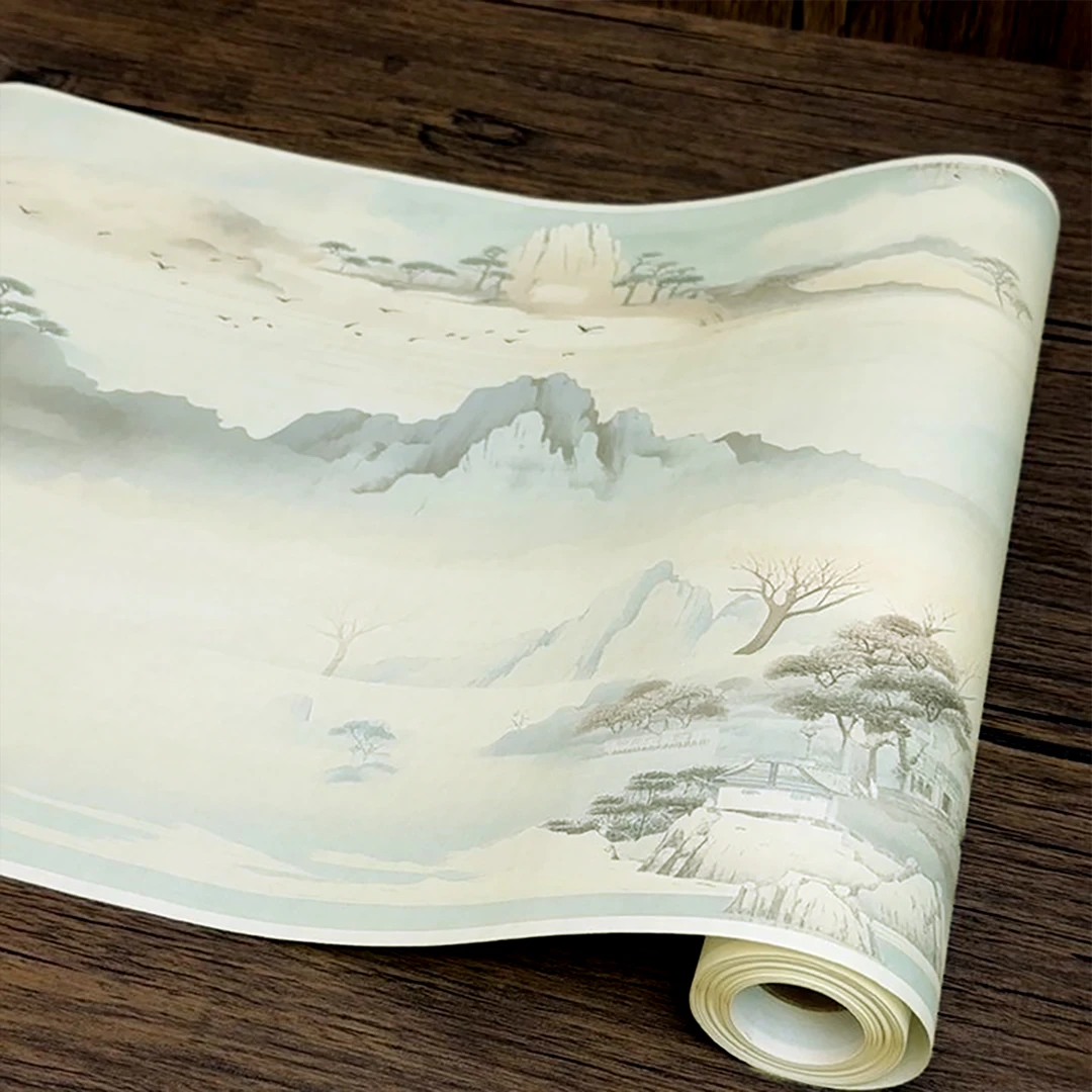 【叠翠流云阁】微喷蜡染长卷小楷行书书法细腻丝滑