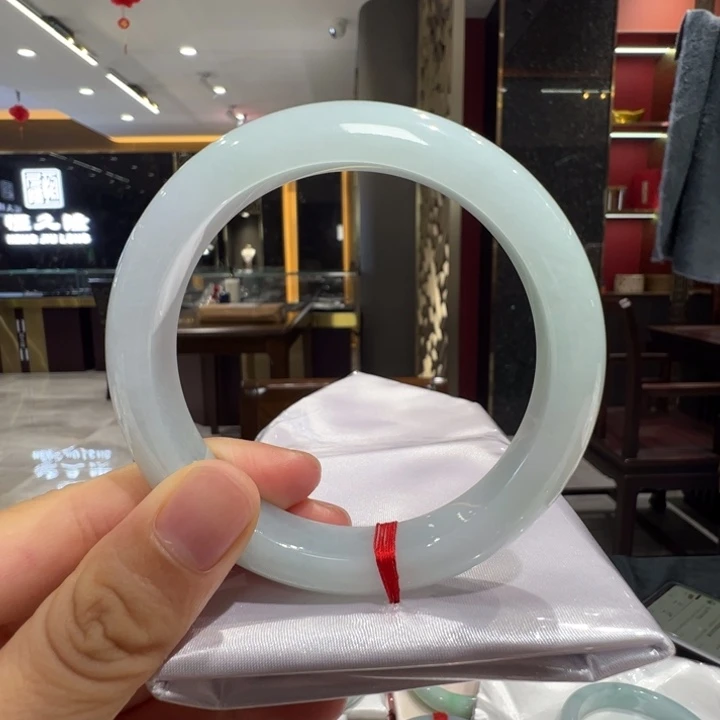 未镶嵌手镯翡翠冰飘花61