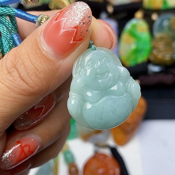 翡翠未镶嵌颈饰翡翠A货一物一证