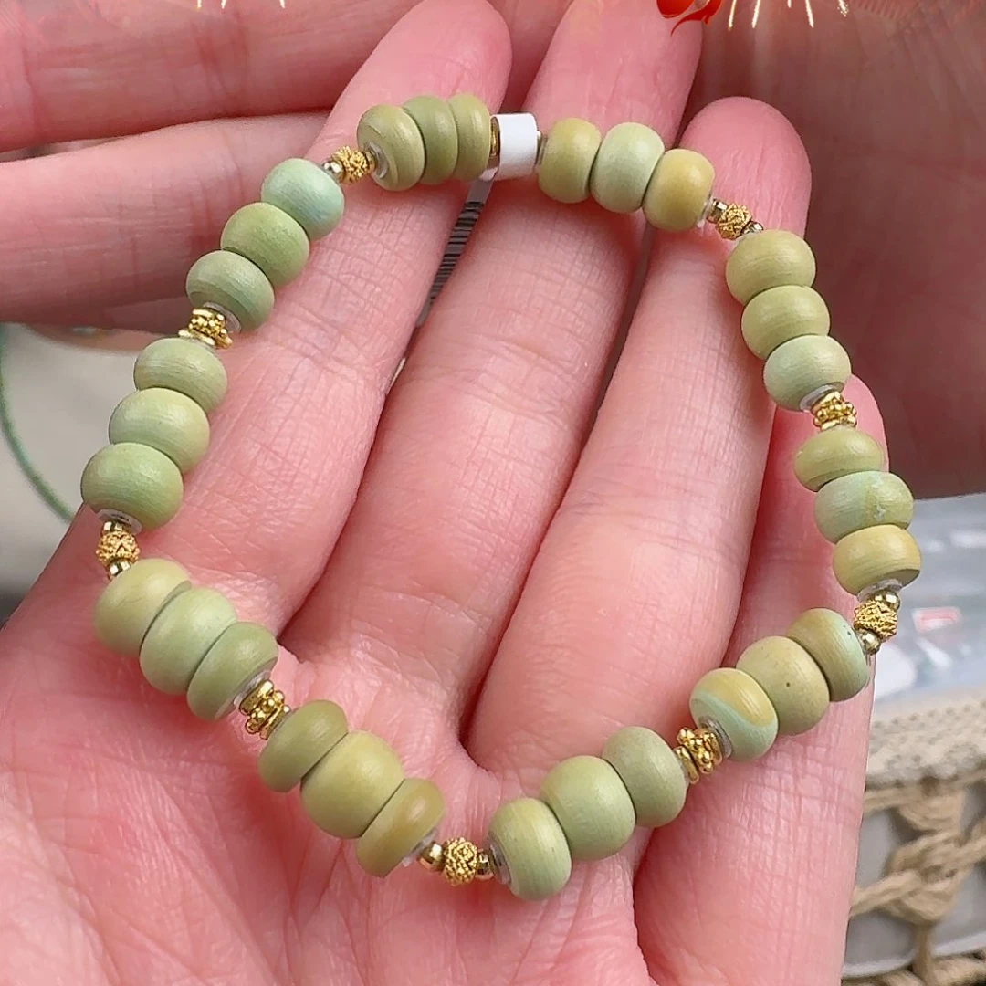 绿松石珠宝奇石18K金镶嵌