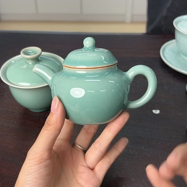 小米茶器龙泉云间青瓷