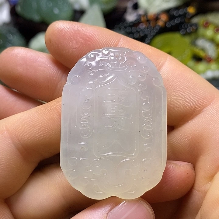 岫玉未镶嵌岫玉颈饰