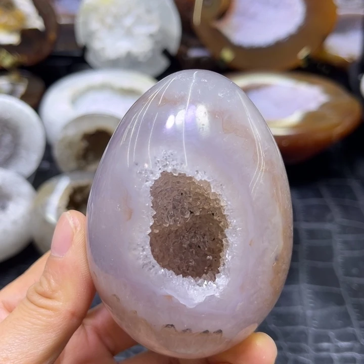 未镶嵌珠宝半成品水晶水晶蛋