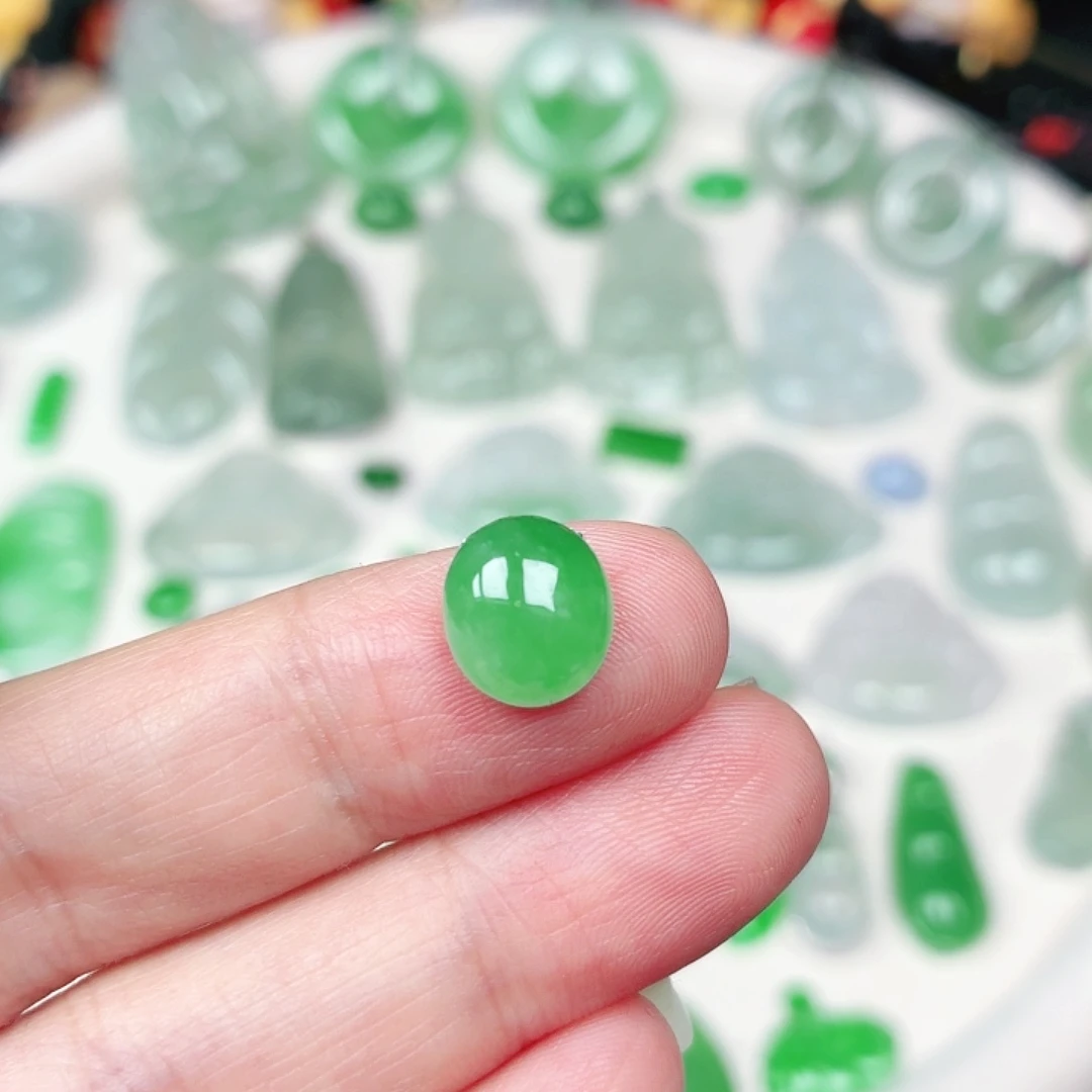 翡翠裸石缅甸天然A货翡翠