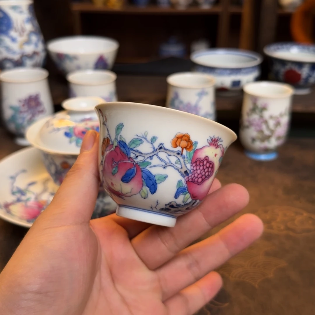 ****.纯手工手绘陶瓷茶具