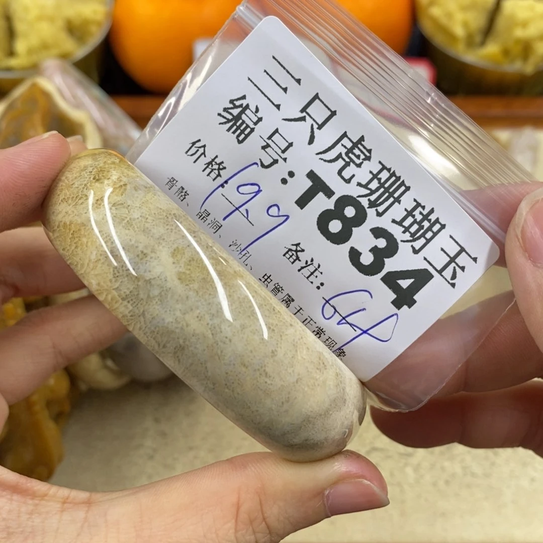 硅化珊瑚（珊瑚玉）1未镶嵌?****