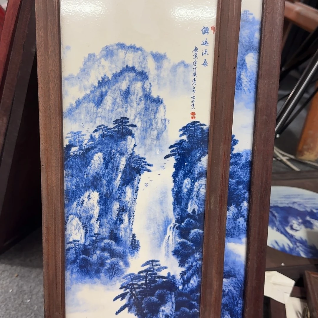 摆件瓷瓷板画瓷板画