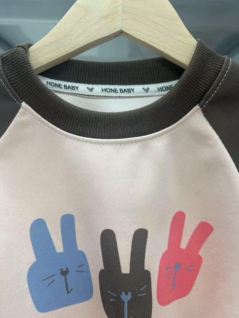 女童春秋卫衣2025新款