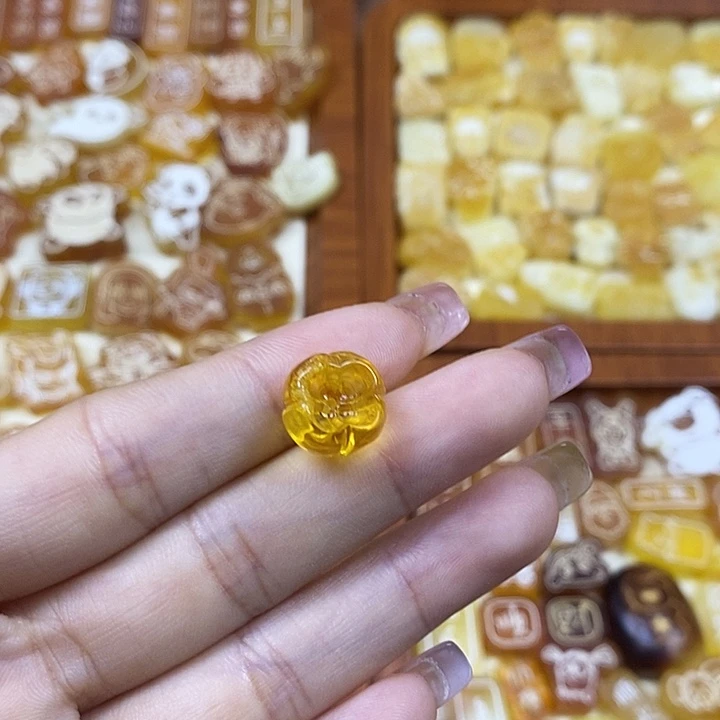 橄榄核吊坠桂花35