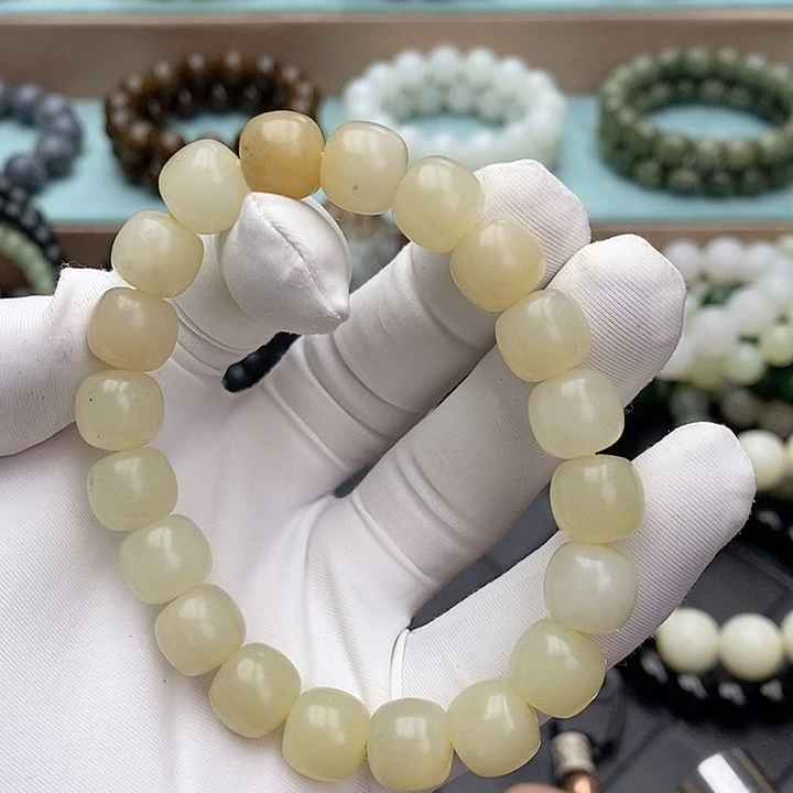 和田玉手链未镶嵌