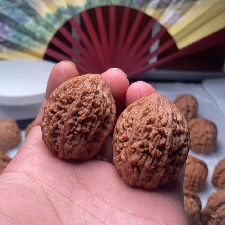 把件文玩核桃36尺全品大蒜头