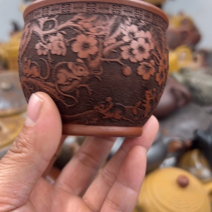 紫砂茶壶紫砂壶主人杯