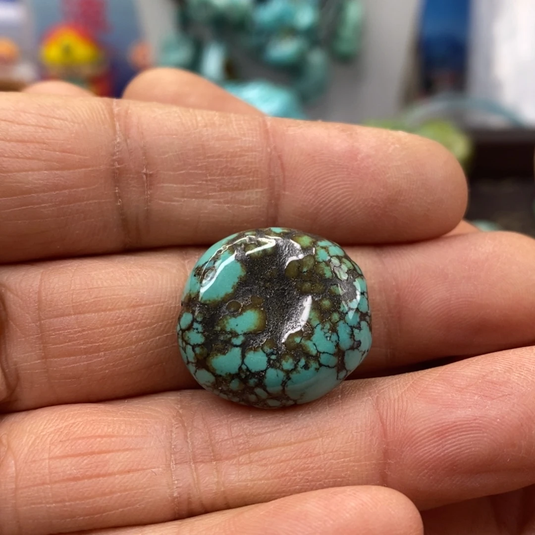 绿松石未镶嵌珠宝半成品