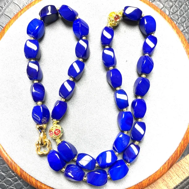 105号蓝色扭扭款妈妈链