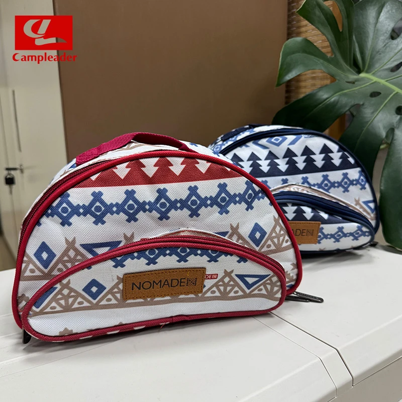 出韩民族风炊具包餐具收纳包袋烧烤野炊餐具袋小型野餐包袋子