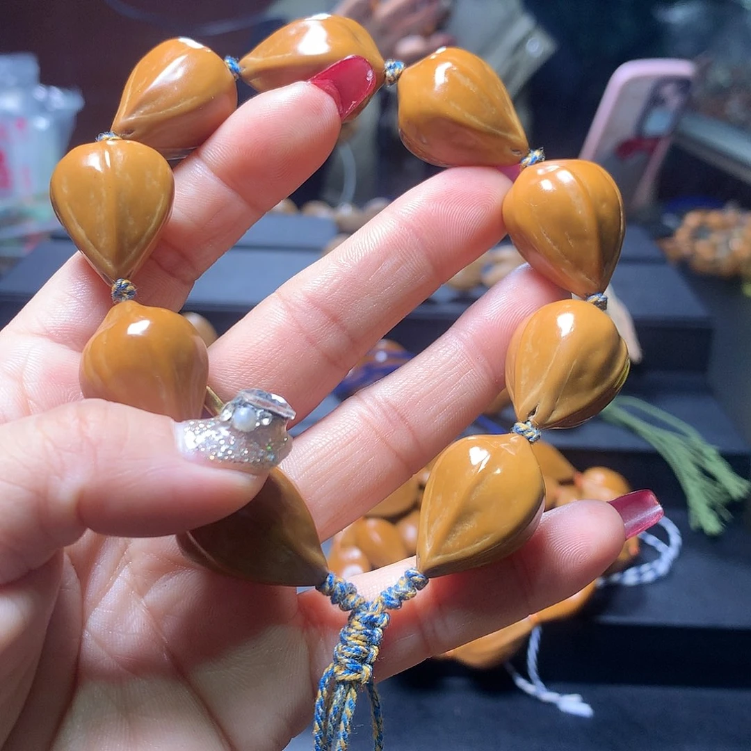 橄榄核手串/手链十*，三花手串