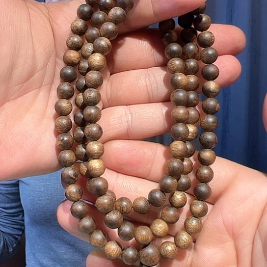 沉香手串黄棋标本0.8多样性发货1条