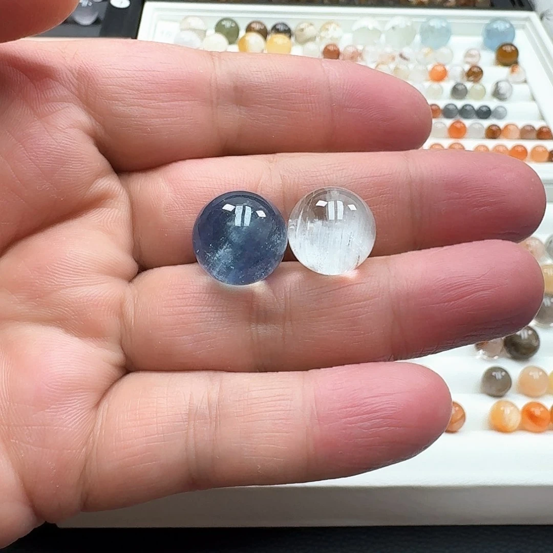 莓***੭水晶珠宝半成品未镶嵌天然水晶