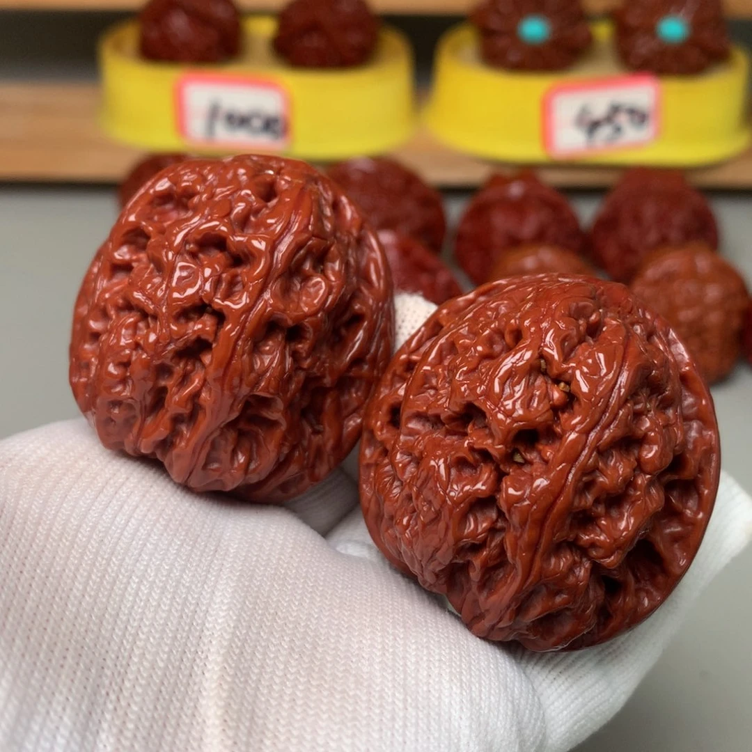 文玩核桃把件将军膀