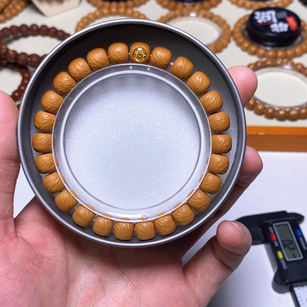 手串猴头核桃全品单标款千刃云锦 尺寸9+ 馒头料