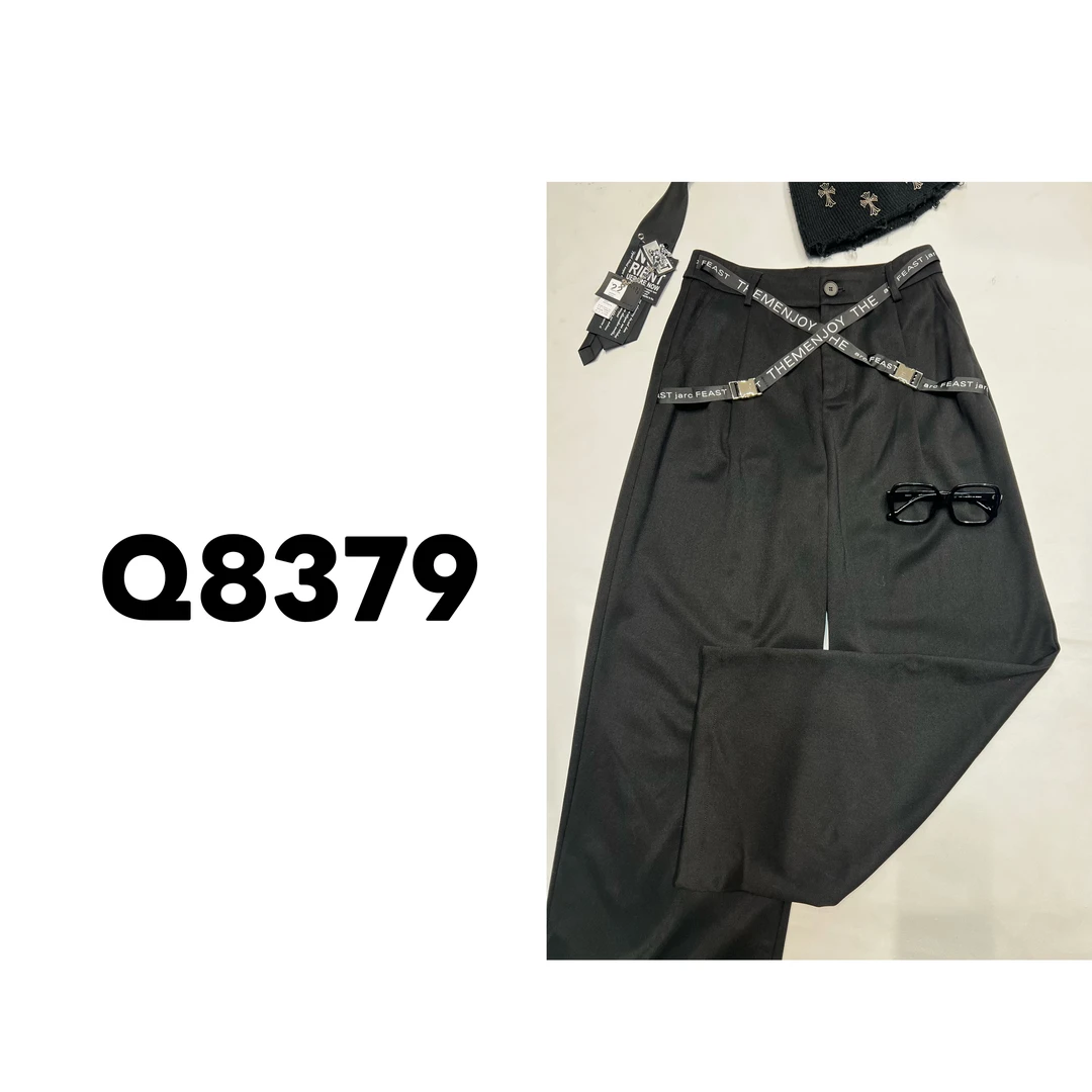 Q8379深圳南油小众原CHuang设计师时尚减龄潮酷显瘦潮牌女装