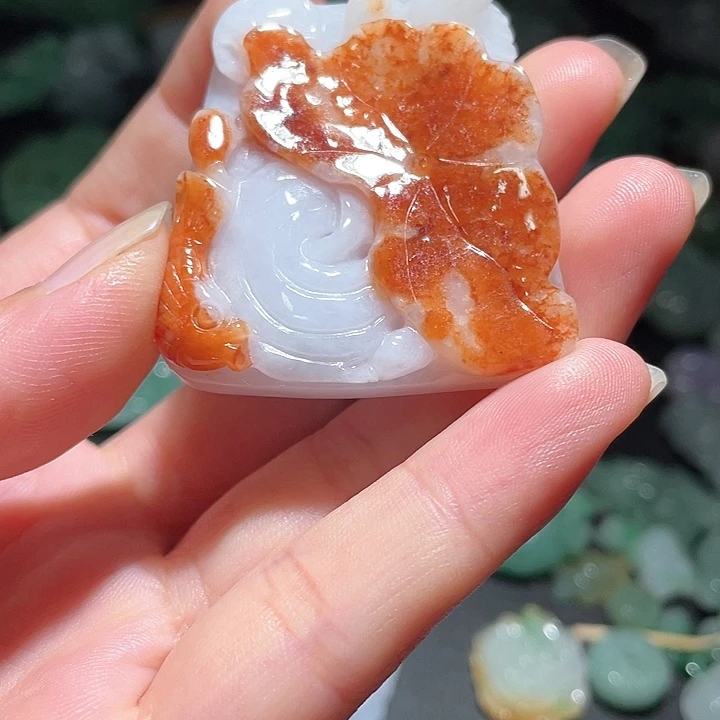 颈饰未镶嵌翡翠天