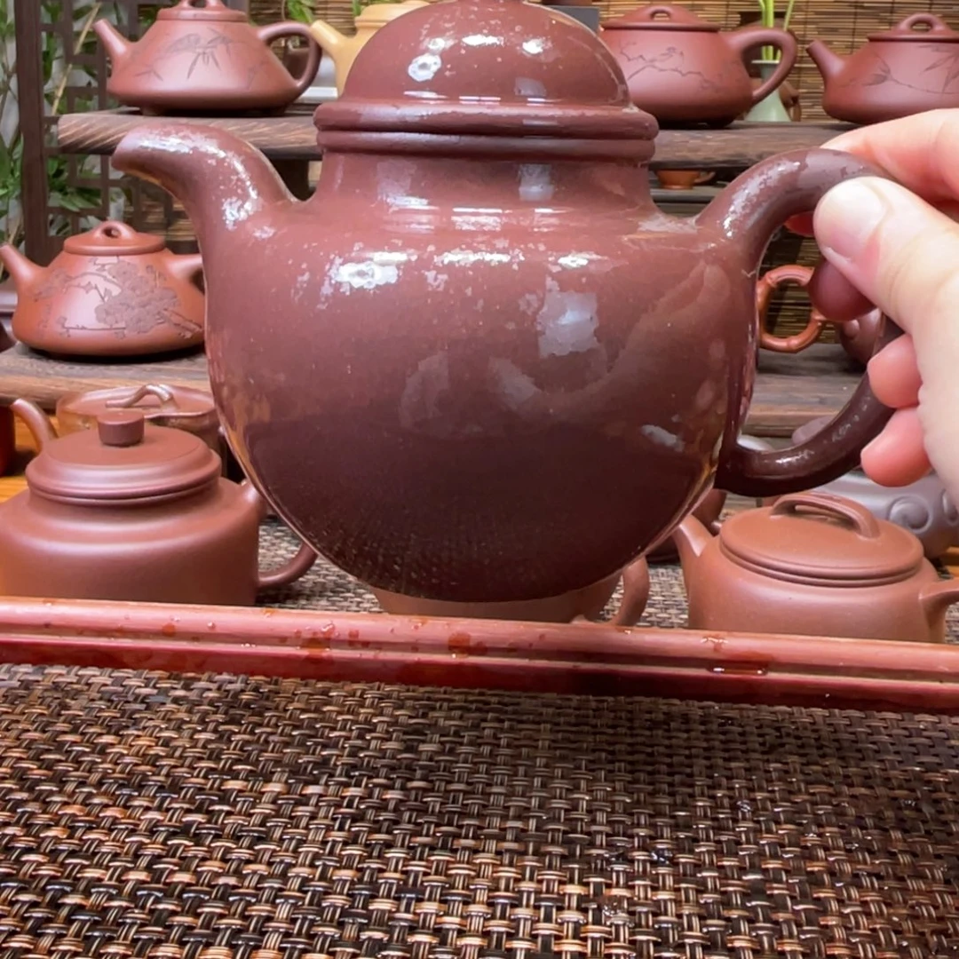 爱***ᶠ茶壶紫砂宜兴原矿紫砂手工制500