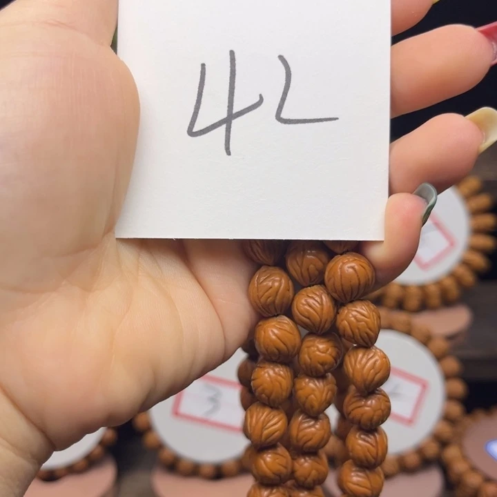 小***干桃核手串桃核小布丁