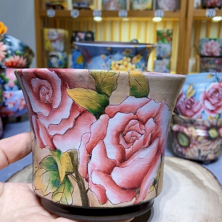 景德镇艺术手绘作品