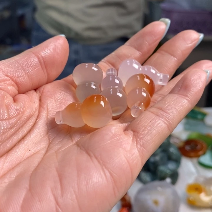 玛瑙/玉髓未镶嵌吊坠(不含链)