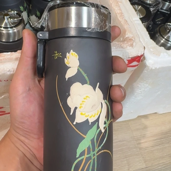 紫砂茶壶宜兴紫砂保温杯微瑕