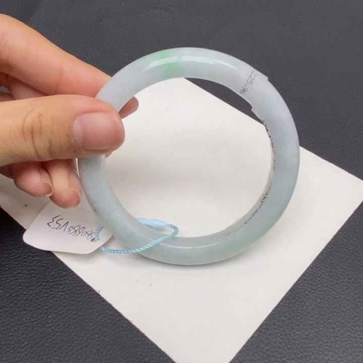 翡翠手镯未镶嵌52-53正圈