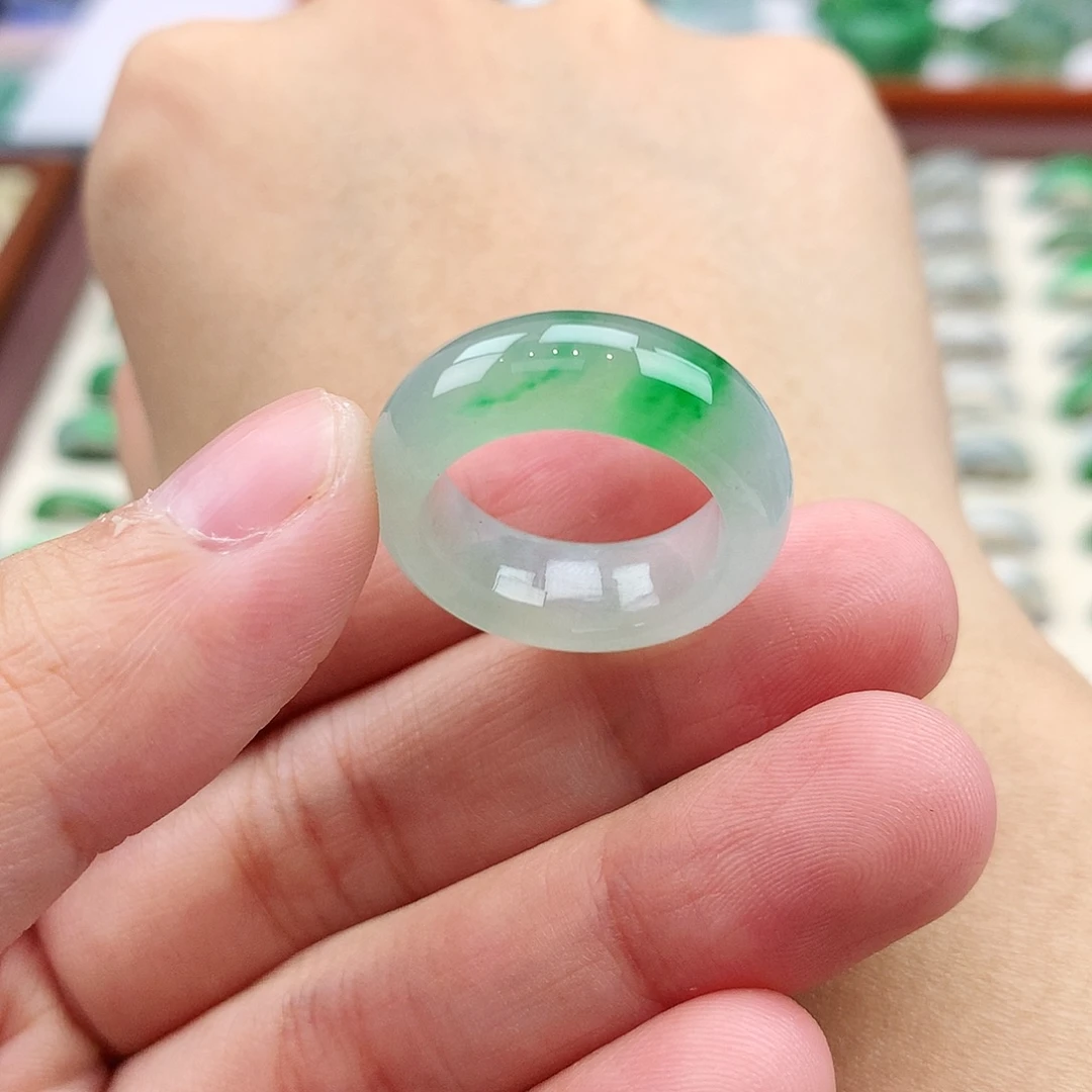 未镶嵌戒指翡翠12号