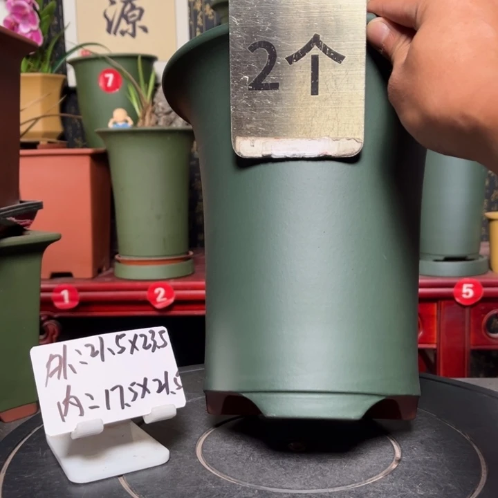 紫砂花盆紫砂花盆
