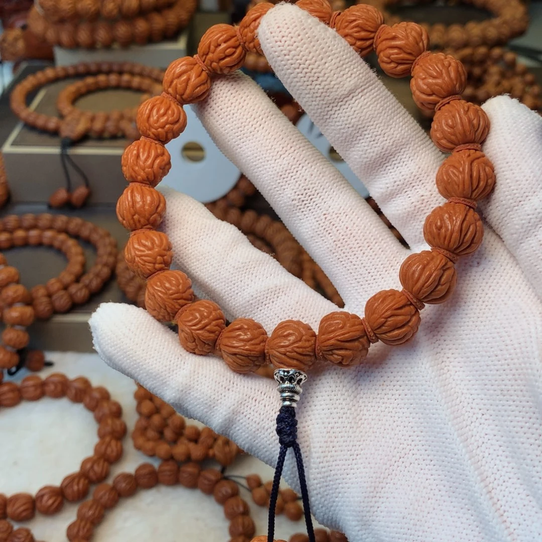 手串桃核秦岭龙纹