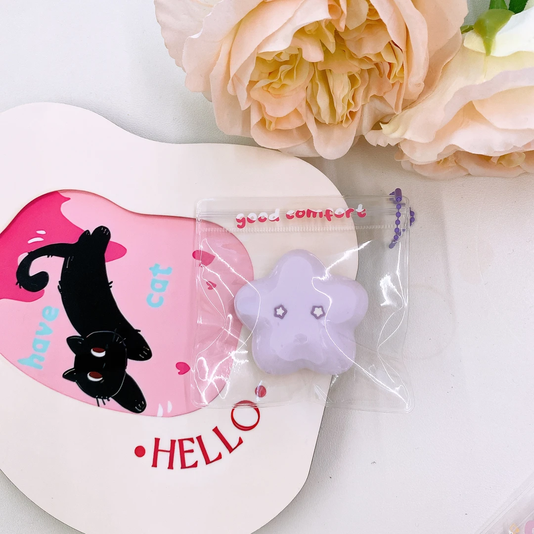 许愿星捏捏乐纯手工硅胶解压慢回弹潮玩玩具挂件【全店满29包邮】