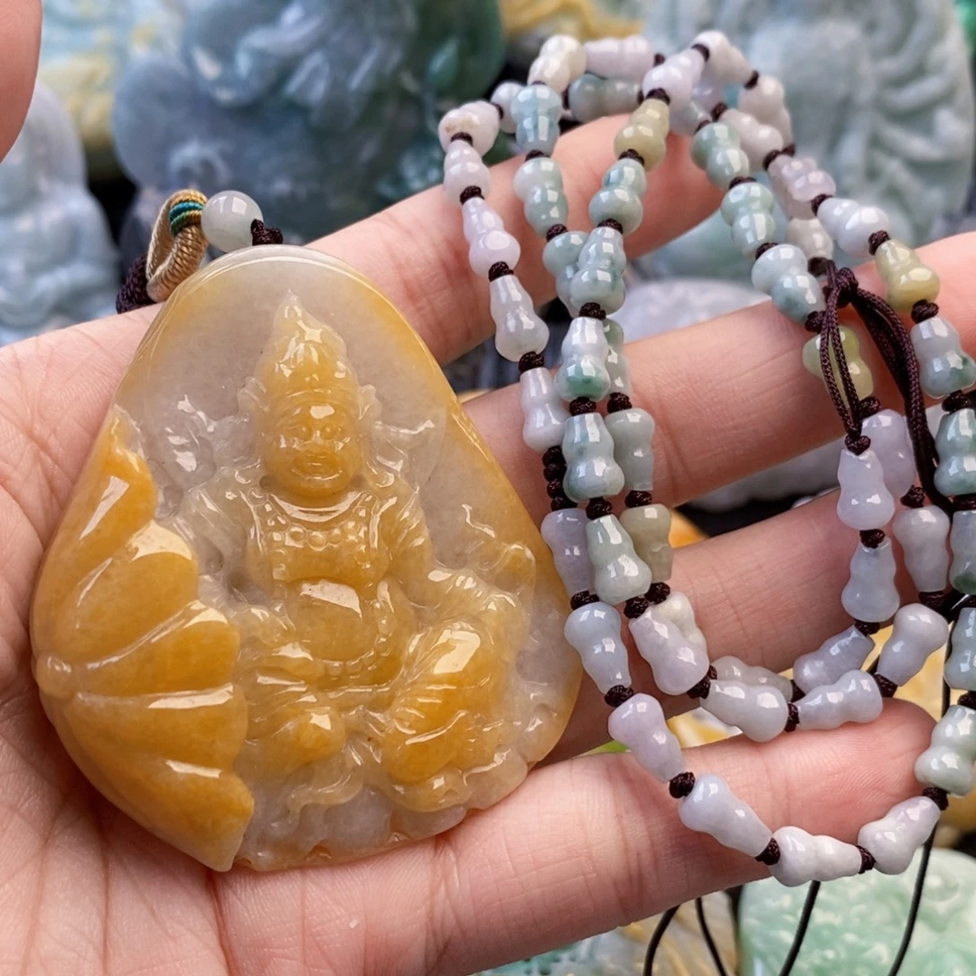 灵***儿翡翠未镶嵌吊坠(不含链)