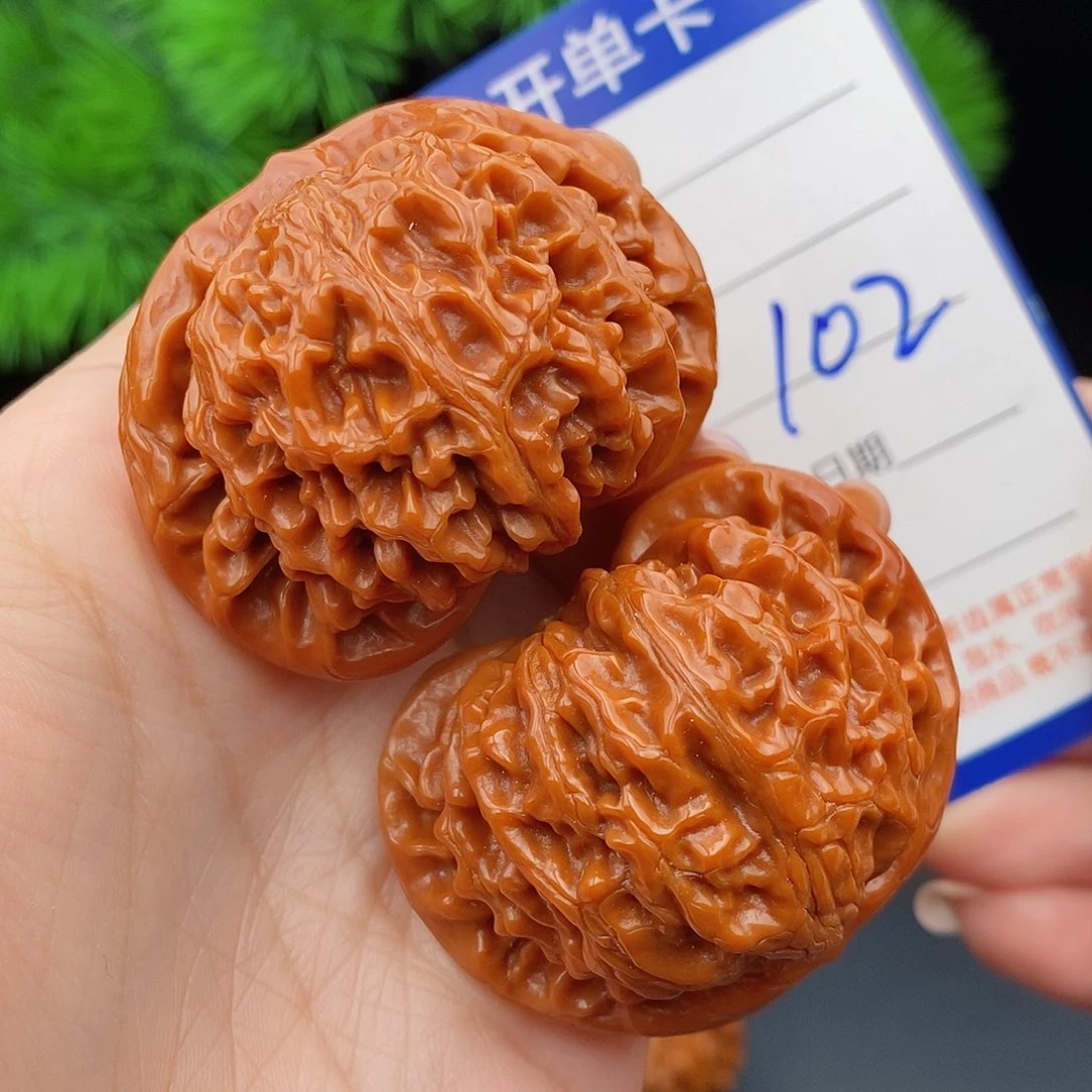 文玩核桃把件46宫灯102