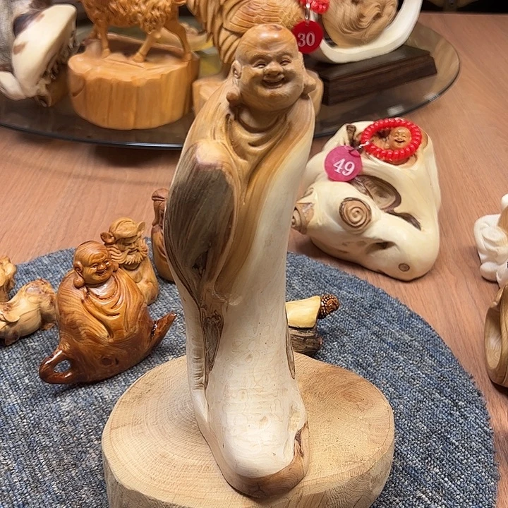 无事牌非洲檀香崖柏摆件
